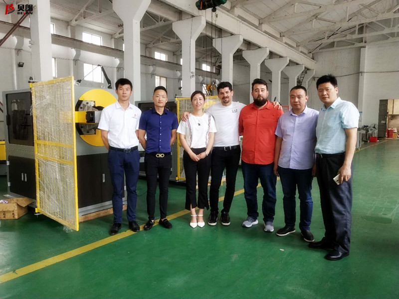聽說，貝朗數(shù)控彎線機廠家來了外國客戶參觀？